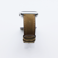 Bandmeister® Armband Echtleder coffee brown für Apple Watch 42/44/45mm