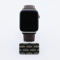 Bandmeister® Armband Echtleder brown cracks für Apple Watch 38/40/41mm