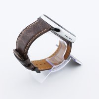 Bandmeister® Armband Echtleder brown cracks für Apple Watch 38/40/41mm