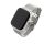 Bandmeister® Armband Milanaise Dornschließe silver für Apple Watch 38/40/41mm