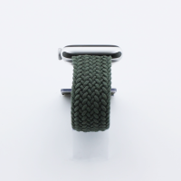 Bandmeister® Armband Nylongewebe One Loop inverness green für Apple Watch 42/44/45mm M