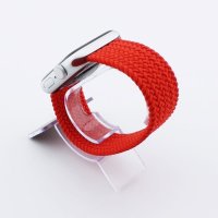 Bandmeister® Armband Nylongewebe One Loop red für Apple Watch 38/40/41mm M