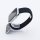 Bandmeister® Armband Nylongewebe One Loop charcoal für Apple Watch 38/40/41mm M