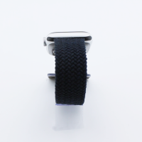 Bandmeister® Armband Nylongewebe One Loop charcoal für Apple Watch 42/44/45mm L