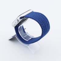 Bandmeister® Armband Nylongewebe One Loop blue punch für Apple Watch 38/40/41mm S