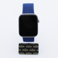 Bandmeister® Armband Nylongewebe One Loop blue punch für Apple Watch 38/40/41mm M