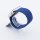 Bandmeister® Armband Nylongewebe One Loop blue punch für Apple Watch 38/40/41mm M