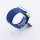 Bandmeister® Armband Nylongewebe One Loop blue punch für Apple Watch 38/40/41mm L