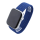 Bandmeister® Armband Nylongewebe One Loop blue punch für Apple Watch 42/44/45mm L