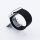 Bandmeister® Armband Nylongewebe One Loop black für Apple Watch 42/44/45mm S
