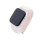 Bandmeister® Armband Flausch Klettverschluss für Apple Watch pearl powder 42/44/45/49mm