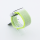 Bandmeister® Armband Flausch Klettverschluss für Apple Watch light yellow 42/44/45/49mm