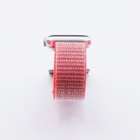 Bandmeister® Armband Flausch Klettverschluss für Apple Watch brilliant pink 38/40/41mm