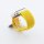 Bandmeister® Armband Flausch Klettverschluss für Apple Watch egg yellow 42/44/45/49mm