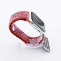 Bandmeister® Armband Flausch Klettverschluss für Apple Watch jitao 42/44/45/49mm
