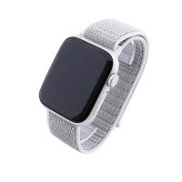 Bandmeister® Armband Flausch Klettverschluss für Apple Watch seashell 38/40/41mm