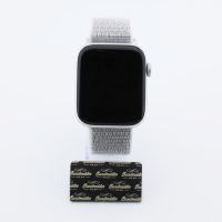 Bandmeister® Armband Flausch Klettverschluss für Apple Watch seashell 42/44/45/49mm