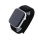Bandmeister® Armband Flausch Klettverschluss für Apple Watch black 38/40/41mm