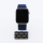 Bandmeister® Armband Flausch Klettverschluss für Apple Watch deep fog gray 42/44/45/49mm