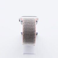 Bandmeister® Armband Flausch Klettverschluss für Apple Watch sand color 42/44/45/49mm