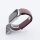Bandmeister® Armband Flausch Klettverschluss für Apple Watch smoke purple 38/40/41mm