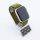 Bandmeister® Armband Flausch Klettverschluss für Apple Watch olive green 42/44/45/49mm
