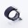 Bandmeister® Armband Flausch Klettverschluss für Apple Watch grape purple 42/44/45/49mm