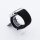 Bandmeister® Armband Flausch Klettverschluss für Apple Watch reflective black 38/40/41mm