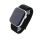 Bandmeister® Armband Flausch Klettverschluss für Apple Watch reflective black 42/44/45/49mm