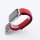 Bandmeister® Armband Flausch Klettverschluss für Apple Watch new red purple 42/44/45/49mm