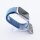 Bandmeister® Armband Flausch Klettverschluss für Apple Watch surf blue 38/40/41mm