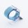 Bandmeister® Armband Flausch Klettverschluss für Apple Watch chrysanteme blue 38/40/41mm