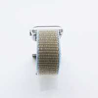 Bandmeister® Armband Flausch Klettverschluss für Apple Watch camel color 42/44/45/49mm