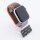 Bandmeister® Armband Flausch Klettverschluss für Apple Watch vitamin c 42/44/45/49mm