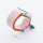 Bandmeister® Armband Flausch Klettverschluss für Apple Watch milky white 42/44/45/49mm