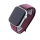 Bandmeister® Armband Flausch Klettverschluss für Apple Watch ripe blackberry 38/40/41mm