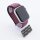 Bandmeister® Armband Flausch Klettverschluss für Apple Watch ripe blackberry 42/44/45/49mm