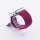 Bandmeister® Armband Flausch Klettverschluss für Apple Watch dragon fruit 38/40/41mm