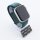 Bandmeister® Armband Flausch Klettverschluss für Apple Watch neptune green 42/44/45/49mm