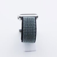 Bandmeister® Armband Flausch Klettverschluss für Apple Watch lime blast 38/40/41mm