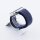 Bandmeister® Armband Flausch Klettverschluss für Apple Watch heartbeat purple 38/40/41mm