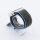 Bandmeister® Armband Flausch Klettverschluss für Apple Watch dark olive green 38/40/41mm
