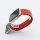 Bandmeister® Armband Silikon Magnetverschluss Welle red für Apple Watch 38/40/41mm S