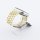 Bandmeister® Armband Edelstahl Wabe gold für Apple Watch 42/44/45mm