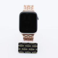 Bandmeister® Armband Edelstahl Wabe rose gold für Apple Watch 38/40/41mm