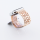 Bandmeister® Armband Edelstahl Wabe rose gold für Apple Watch 42/44/45mm