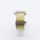 Bandmeister® Armband Milanaise Klapp-/Raster-Verschluss gold für Apple Watch 38/40/41mm