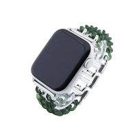 Bandmeister® Armband Kunstharz Glieder Candy green für Apple Watch 38/40/41mm