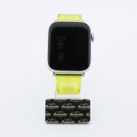 Bandmeister® Armband Silikon transparent yellow...