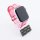 Bandmeister® Armband Silikon transparent pink für Apple Watch 42/44/45mm